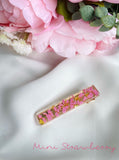 Mini Terrazzo Hair Barrettes