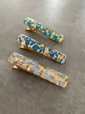 Mini Terrazzo Hair Barrettes